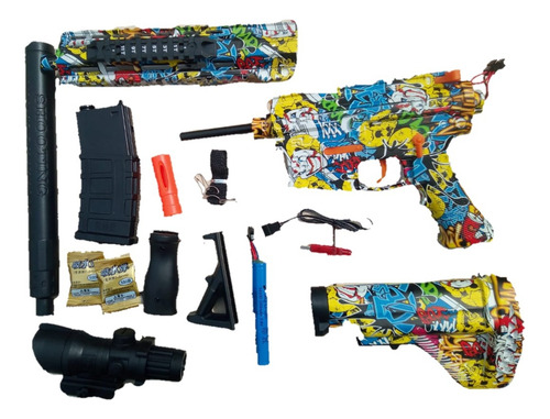 Pistola De Hidrógel Automática Super Potente Con Accesorios (Usado)