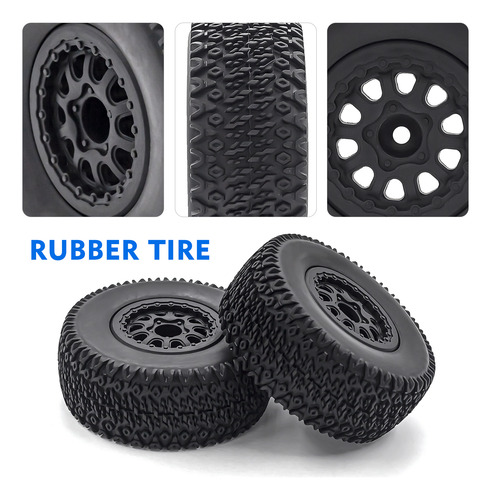 Neumáticos De Goma Rc Crawler 1/10 Para Ruedas De Coche, Neu