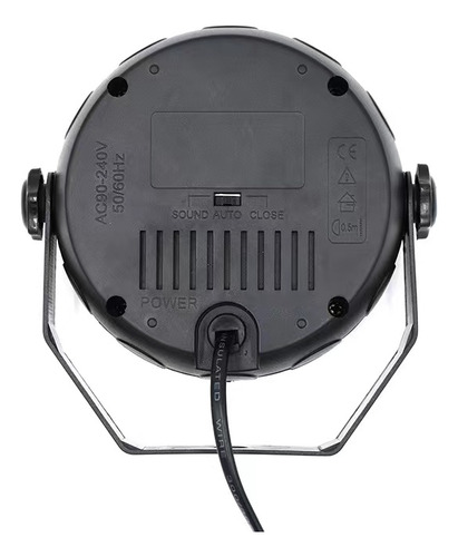 Nuevo Controlador De Dj Led Par Light 6x3w Rgbw Disco Party