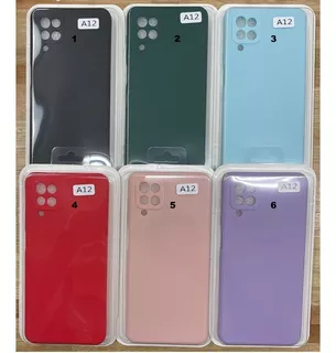 Funda Silicona Protege Camara Para Samsung A12 A32 A52 A72