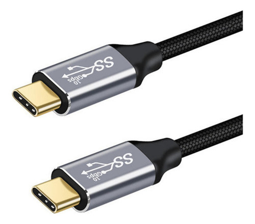 A Cable Usb C A Usb C De 3 M, Tipo C3.1 Gen2, 10 Gb, Carga