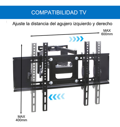 Soporte De Pantalla Tv Pared Apoyo 32 A 85 Pulgada