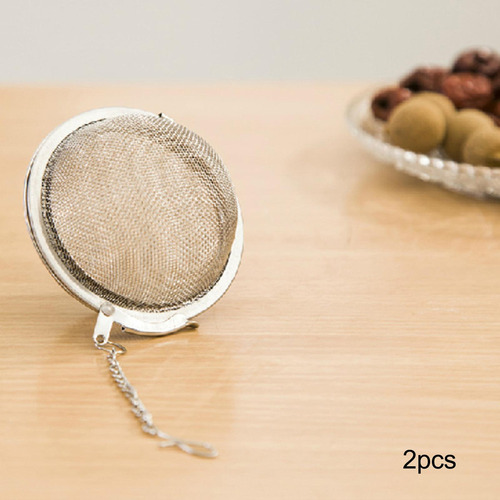 3 Infusor De Té De Acero Inoxidable Premium Para 3 Piezas