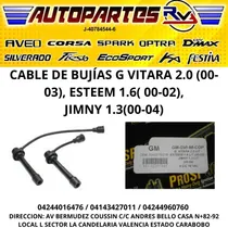 Comprar Cables Bujia Chevrolet Grand Vitara 2.0 Esteem Jimmy 4cl Spf