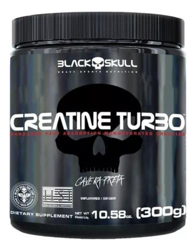 Creatina Turbo Black Skull 300gr Original