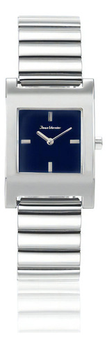 Relógio De Pulso Jean Vernier Feminino Azul Jv07179l