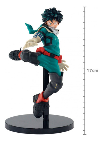 Estátua My Hero Academia King Of Artist Midoriya Deku 17cm