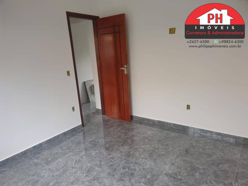 Imagem 10 de 15 de Casa Nova - Balneário Das Conchas - Rua Asfaltada - 3 Quartos - 2190