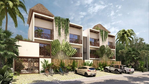 Imagen 1 de 19 de Departamento Con Estilo Rústico En Tulum P2731