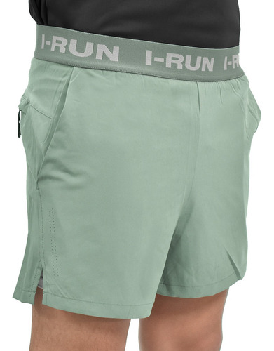 Short Deportivo Hombre Calza De Compresiòn Importado I-run 