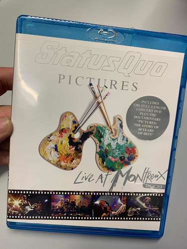 Blu Ray Status Quo Pictures Concierto En Vivo