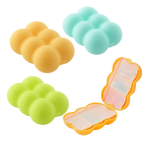 Pastilleros Organizador Portátil Pastillero 3pk