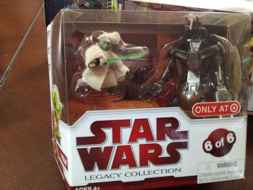 Star Wars- Attack Of The Clones- Set De Figuras Area Showdow (Usado)