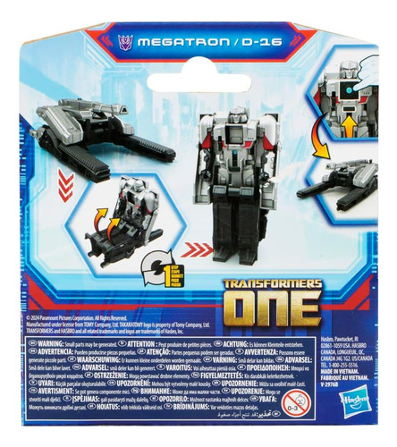 Transformers: One Cog Changer Megatron (d-16) - Figura De Ac
