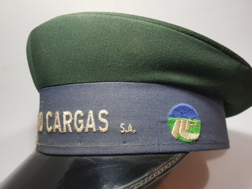 Imagen 8 de 8 de Antigua Gorra De Ferrocarril Belgrano Cargas Mag 56289