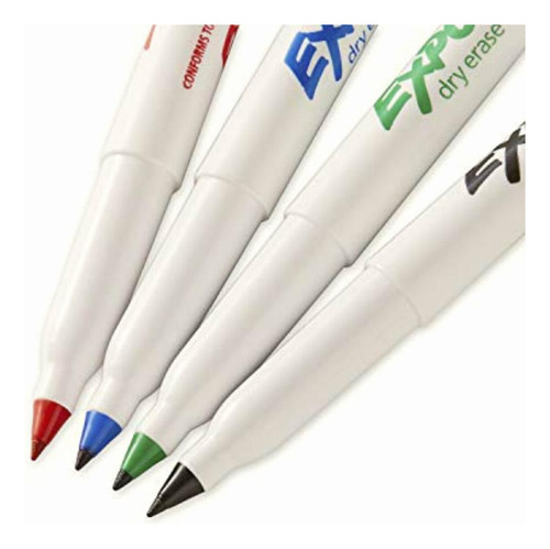 Expo Low Odor Dry Erase Markers, Ultra Fine Tip, Assorted