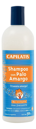 Capilatis Shampoo Con Palo Amargo Para Piojos X 500 Ml