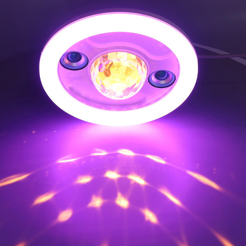 Luz De Música Led Bluetooth Con Doble Altavoz Inalámbrico 36