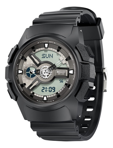 Beeasy Reloj Digital Para Hombre, Reloj De Pulsera Impermeab