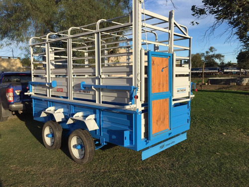 Acoplado Trailer Multipropósito Hacienda Mixto Caballos