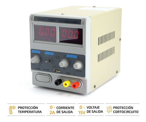 Imagen 2 de 8 de Fuente Alimentación Digital Regulable Alta Precisión Yihua