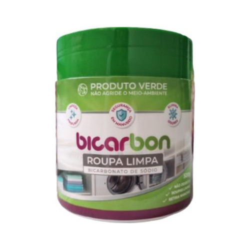 Kit 2x: Bicarbonato De Sódio Roupa Limpa Bicarbon 500g