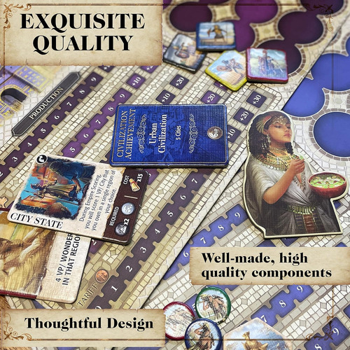 Juego De Mesa Mosaic: A Story Of Civilization/estrategia