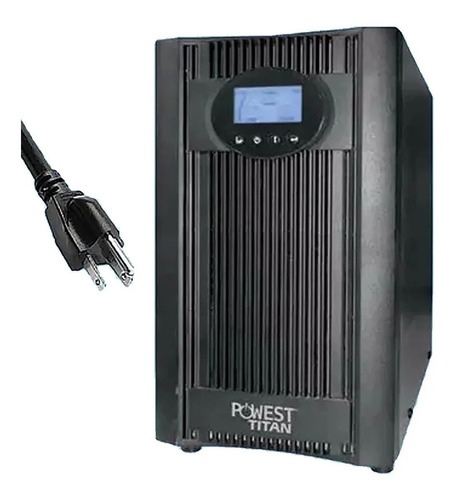 Ups Powest Titan On-line Avr 1000va 1kva 900w 4 Tomas 120v