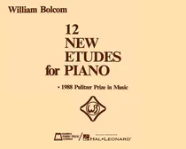 Comprar Libro:  12 New Etudes For Piano: Piano Solo