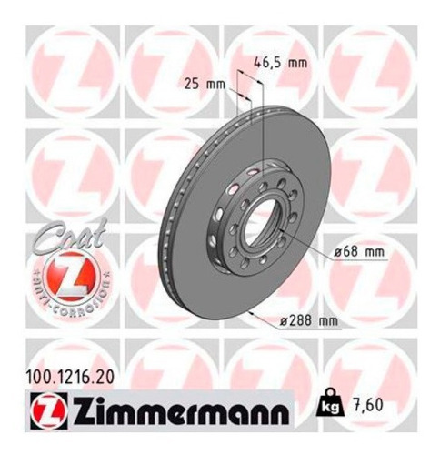 Par Disco De Freio Diant. Audi A4 2.4 Sedan 2001-2005 B6