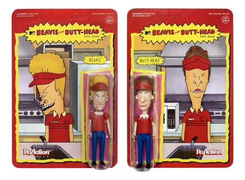 Super 7 Reaction Beavis And Butt-head Beavis Mike Judge