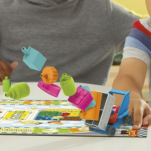Hasbro Gaming Grocery Go Karts Juego De Mesa Para