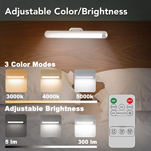 Luz De Litera Led, 3 Colores 2400mah 5w, Dimmable Touch 30