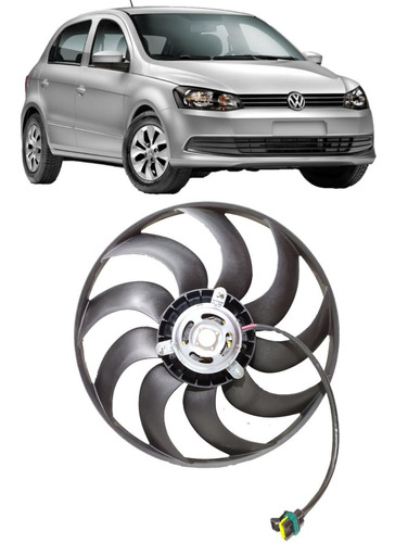 Electroventilador Volkswagen Gol Trend Fox Suran Gate