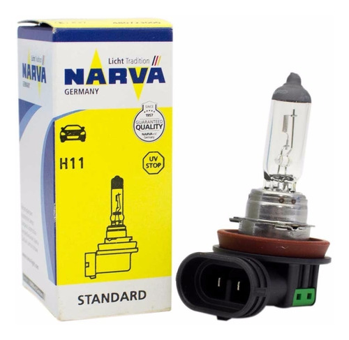 Par Lâmpadas Farol Narva 1ª Linha Halógena H11 55w 12v