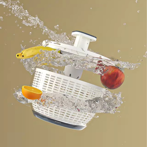 Centrifuga De Salada Folhas Simples Usar Cor Branco Grande