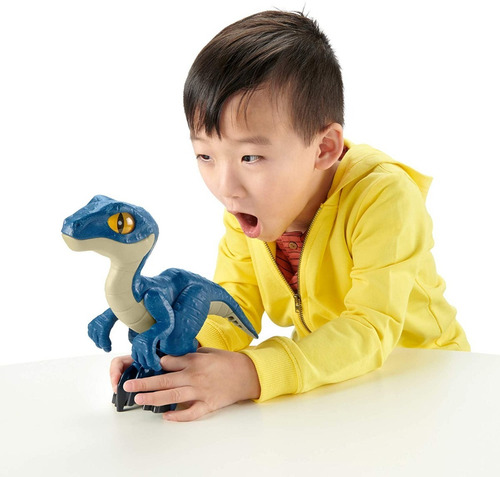 Imagen 5 de 6 de Dinosaurio Raptor Blue Xl Jurassic World Mattel