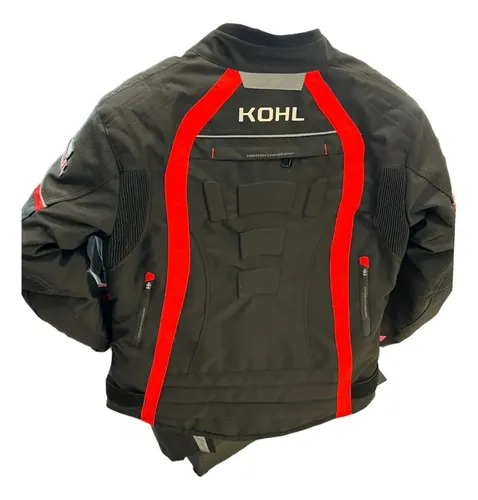 Chamarra Deportiva Motociclista P/dama Roja Kohl-400 T Meses sin