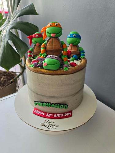 Pastel En Fondant O Buttercream Personalizado 10 Personas