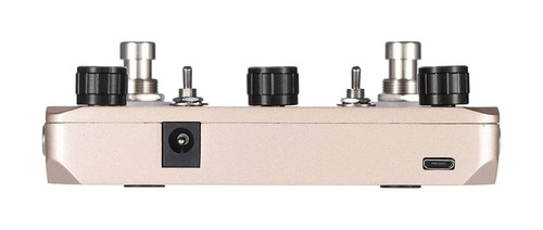 Imagen 5 de 5 de Pedal de efecto Rowin Twin Series Twin Looper rosa