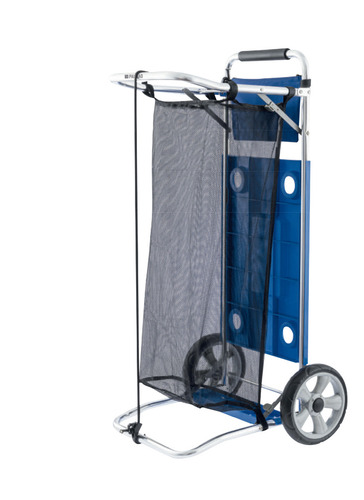 Palisad 6950055 Carrinho De Praia Com Avanço De Cadeira E Caixa Térmica cor azul