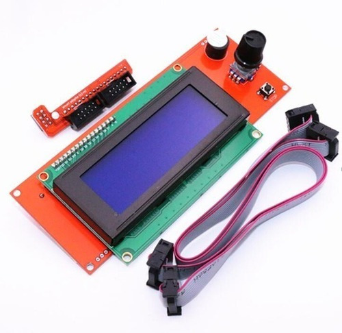Display Lcd 2004 20x04 Impressora 3d Ramps Reprap Graber Anet Arduino Uno Mega