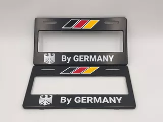 Marco Portaplacas Germany Alemania Deutschland Alfanumérico