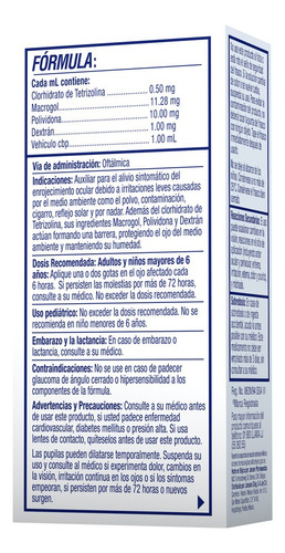Gotas Visine Extra Solución 15 Ml