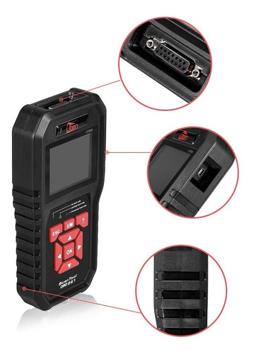 Imagen 3 de 5 de Falla Ut850 Obdii Eobd Obd2 Auto Escáner Herramienta De Diag