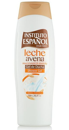 Gel De Ducha Leche & Avena Instituto Español 750 Ml