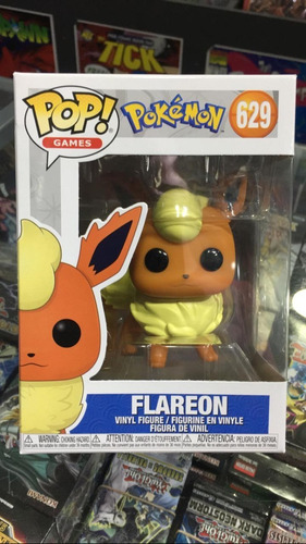 Imagen 2 de 4 de Funko Pop! Games Pokémon - Flareon #629 - Original