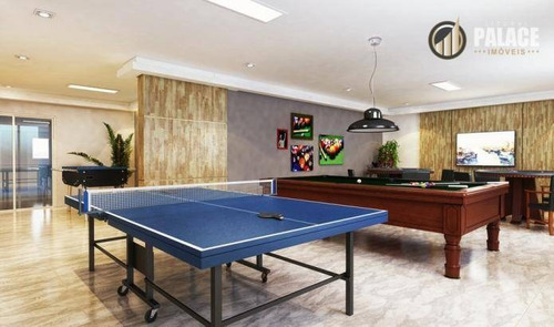 Apartamento Com 2 Dormitórios À Venda, 46 M² Por R$ 228.351,00 - Aviação - Praia Grande/sp - Ap1187