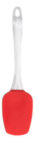 Espátula De Silicone Cabo Acrílico Vermelho Mimo Style