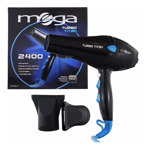 Secador De Cabelos Profissional Mega Turbo Titan 2200w 110v